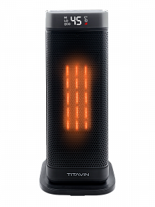 Обогреватель для дома, тепловентилятор напольный с пультом 2000 Вт TITAVIN TI-PFH001